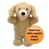 Eco Walking Labrador Puppet yellow