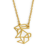 Rabbit Geometric Necklace Dynami