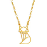 Fox Geometric Necklace Dynami