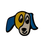 Rip the dog 25mm Enamel Pin Badge