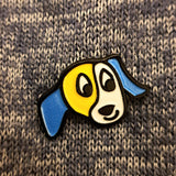 Rip the dog 25mm Enamel Pin Badge