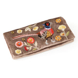 Pheasant Embroidered Jewellery Roll