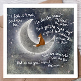 Small - Fox Under the Moon Card