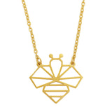 Bee Geometric Necklace Dynami