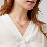 Bee Geometric Necklace Dynami