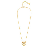 Bee Geometric Necklace Dynami