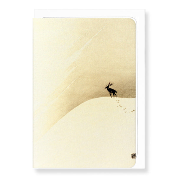 Deer On Mountain Ezen Card