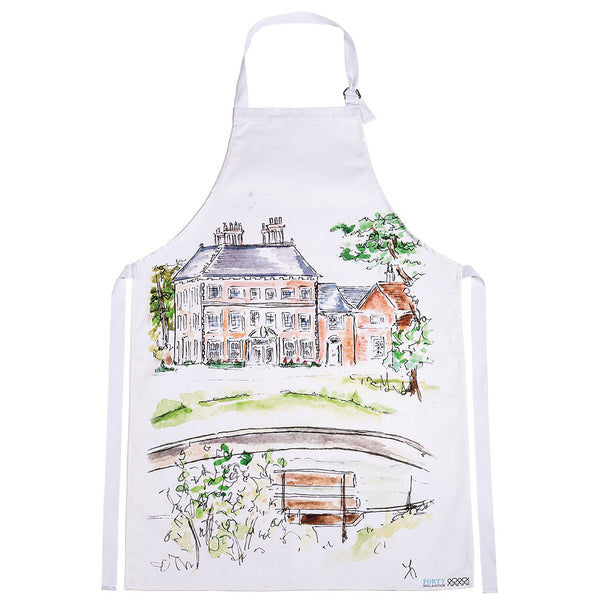 Forty Hall Apron by Fiona Charalambous