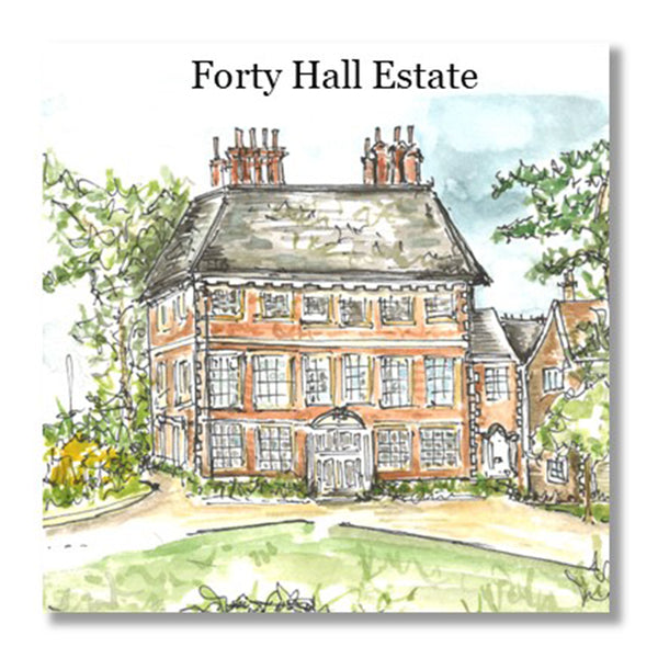 Forty Hall Magnet by Fiona C