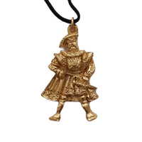 Horrible Histories Terrifying Tudors Gold Henry VIII Pendant