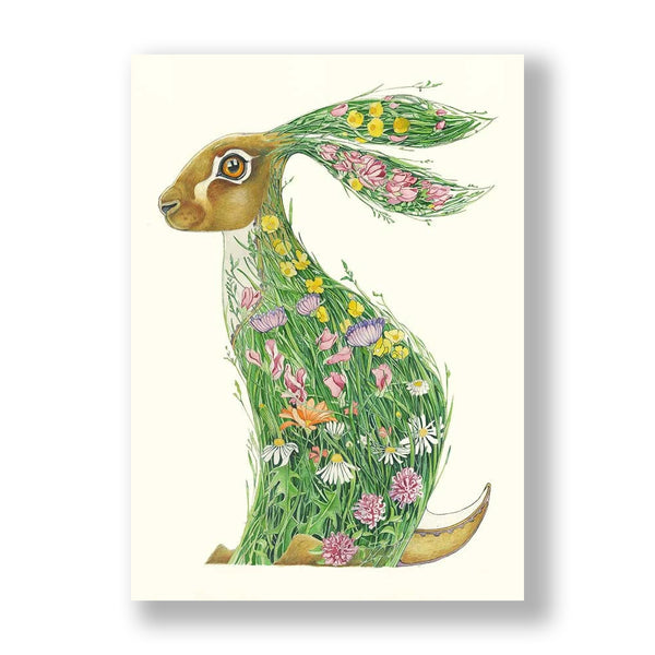 Hare In A Meadow - DM Collection card