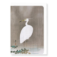 Wading Egret Ezen Card