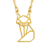 Fox Geometric Necklace Dynami