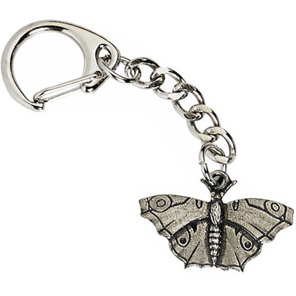 Pewter Butterfly Keyring
